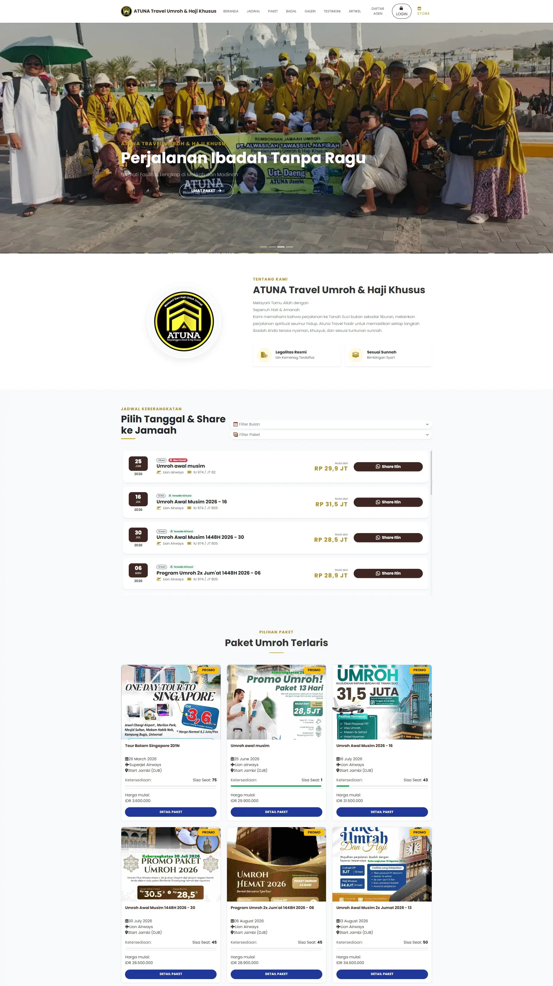 Website Atuna
